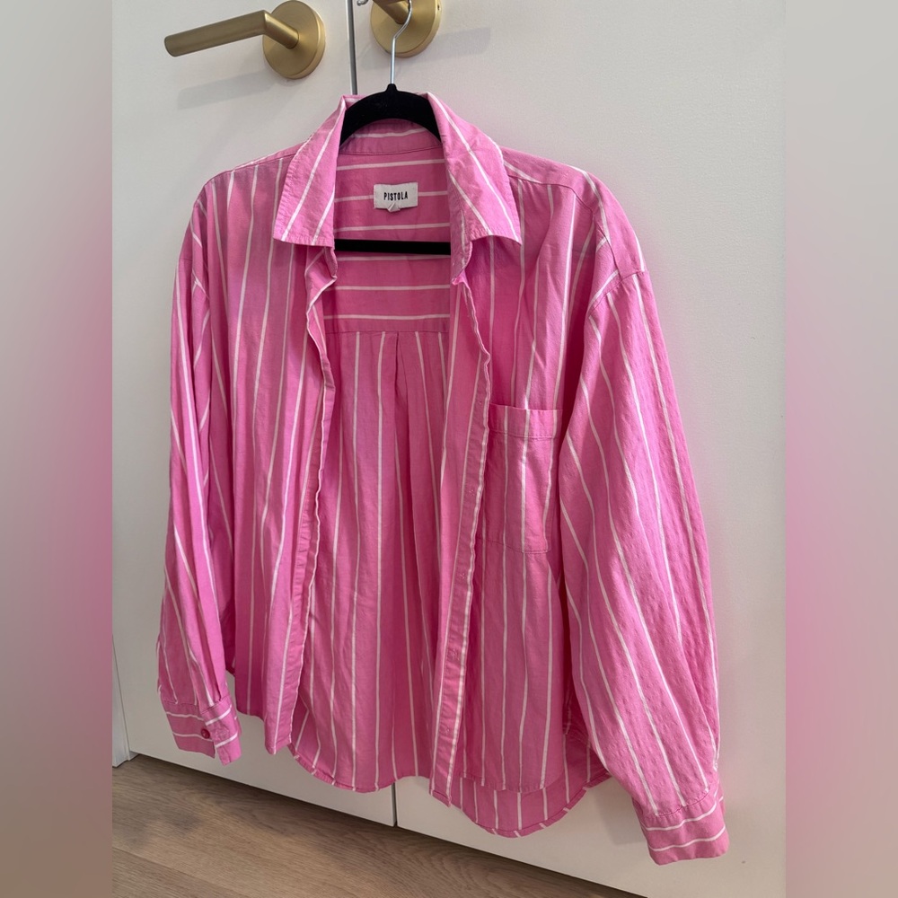 Pistola Sloane oversized button down shirt